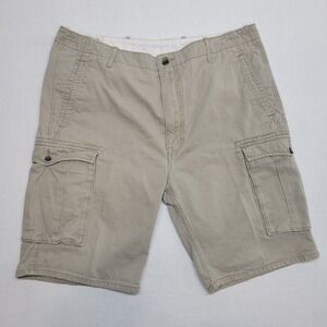 Levi's Cargo Shorts Men's 38x11 Utility Outdoor Skater Grunge Khaki Pockets